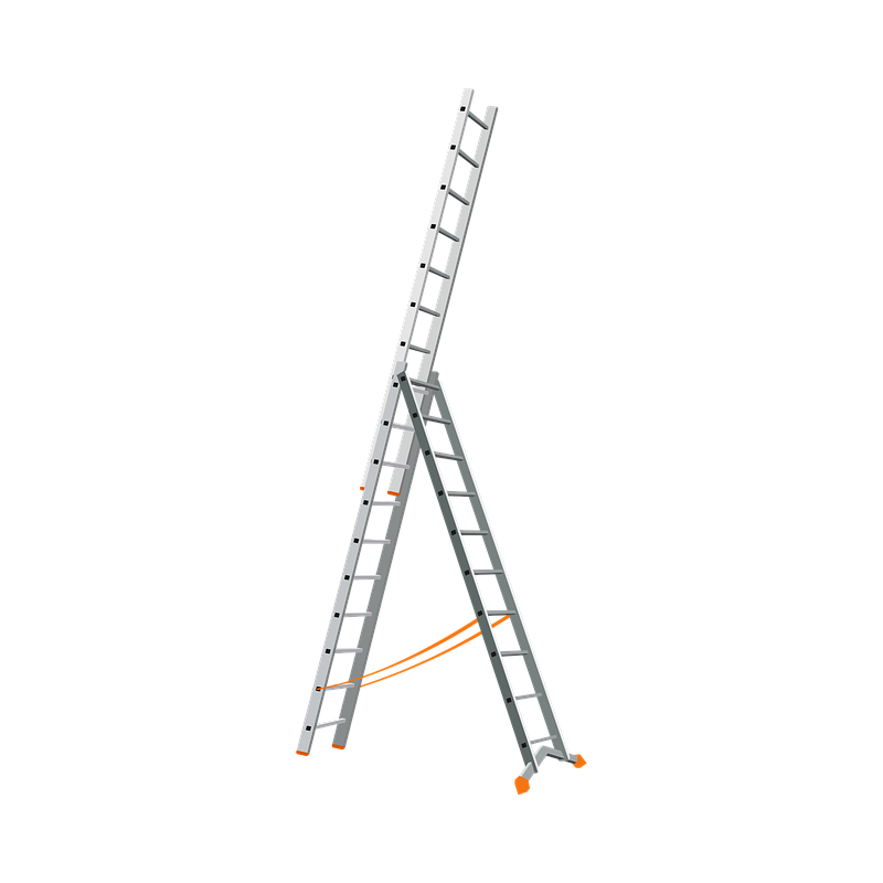 Gebäudeservice - Leitern und Tritte erweitert