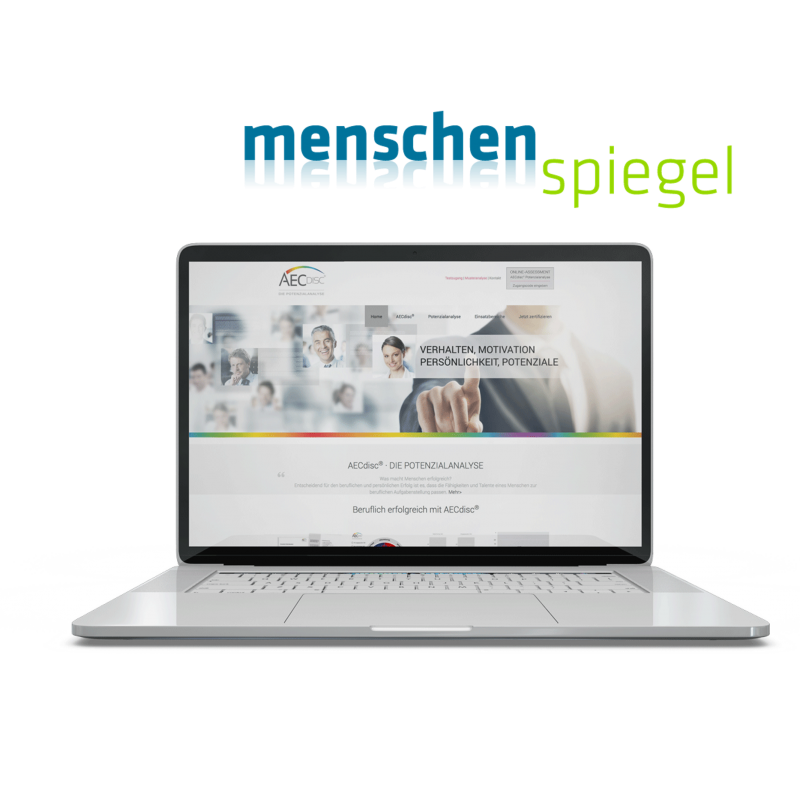 AECdisc® Potentialanalyse ONLINE MIT KURZBERATUNG