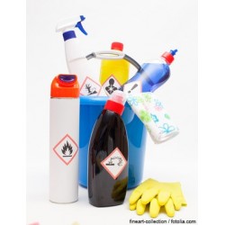 Gebäudereinigung - Chemische Reinigungsmittel Kennzeichnung
